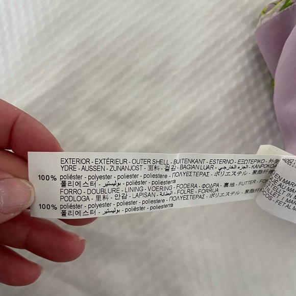 Zara Purple and Yellow Floral Ruched Crop Camisole Sleeveless Top - Picture 8 of 8